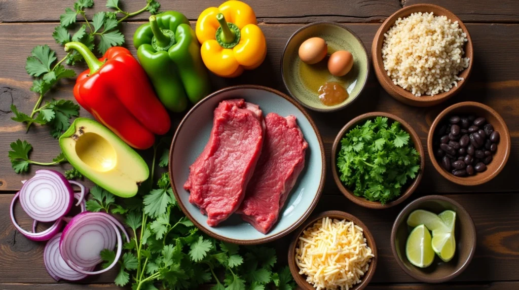 Steak Bowl Recipe Ingredients