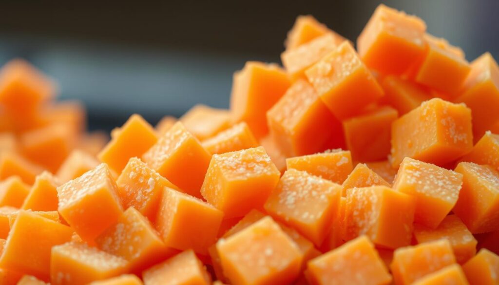 frozen diced carrots